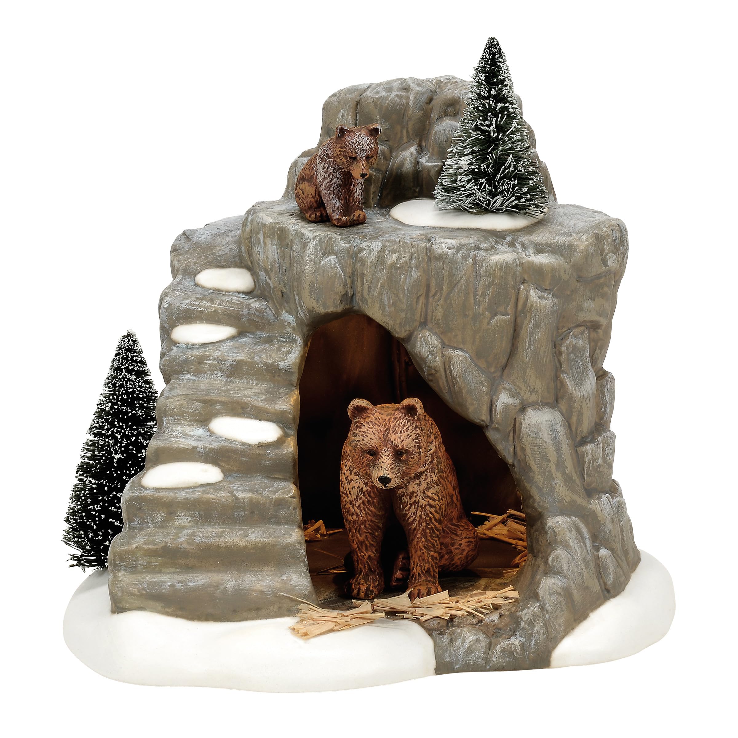 Amazon.com: Department 56 Dickens Village Henry's Bear Exhibit Lit